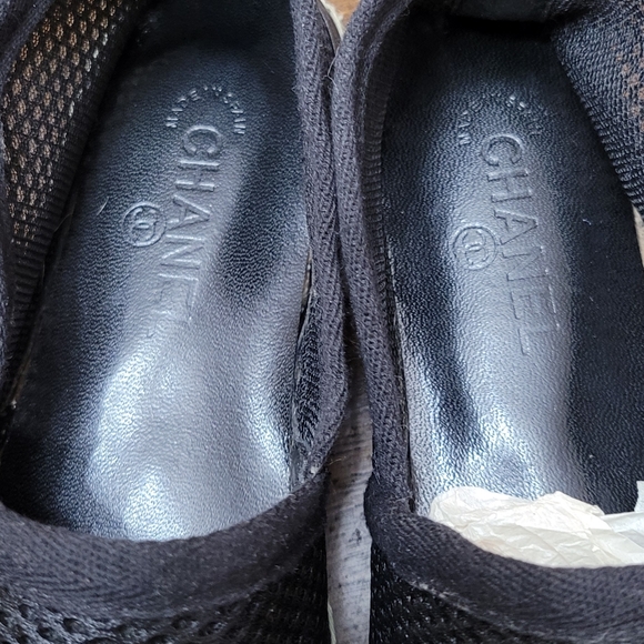 AUTHENTIC CC CHANEL ESPADRILLES 38 EU - Picture 9 of 11